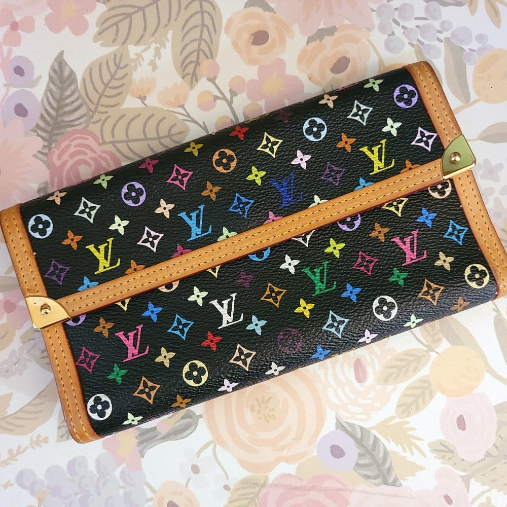 Louis Vuitton Black Monogram Wallet